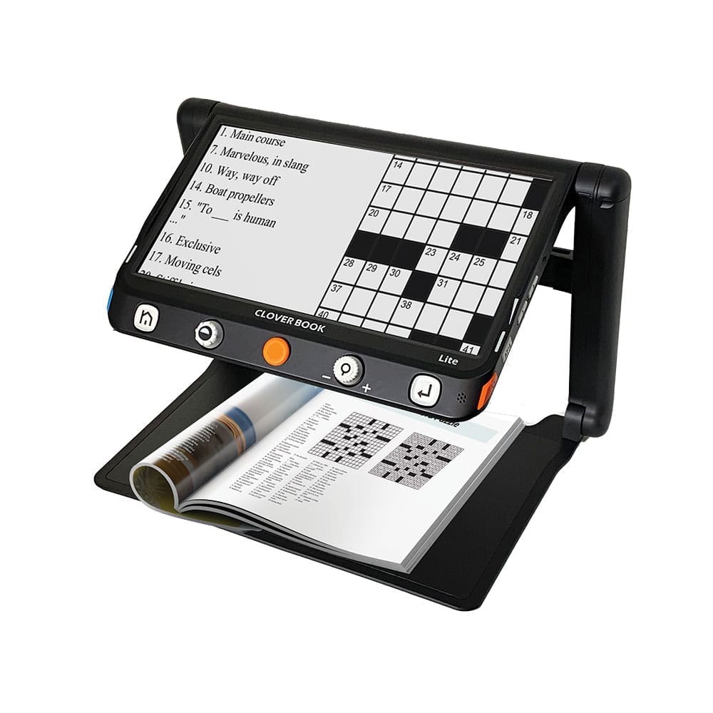 Full Page Magnifier with Light Hands Free on Mini-Stand - Book