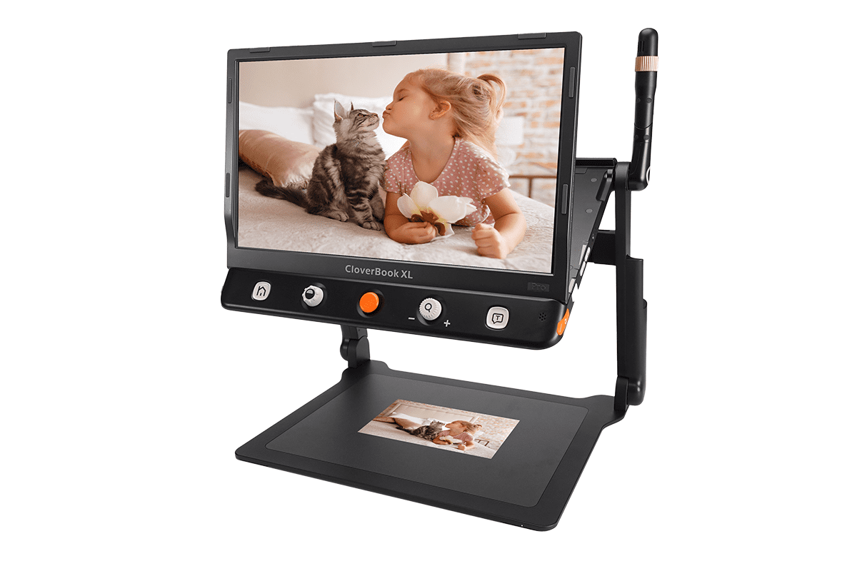Handheld Video Magnifier for the Visually Impaired - Clover Handheld Video Magnifier for the Visually Impaired - Clover